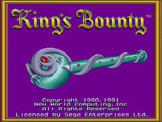 King's Bounty screenshot 3 for Sega Genesis